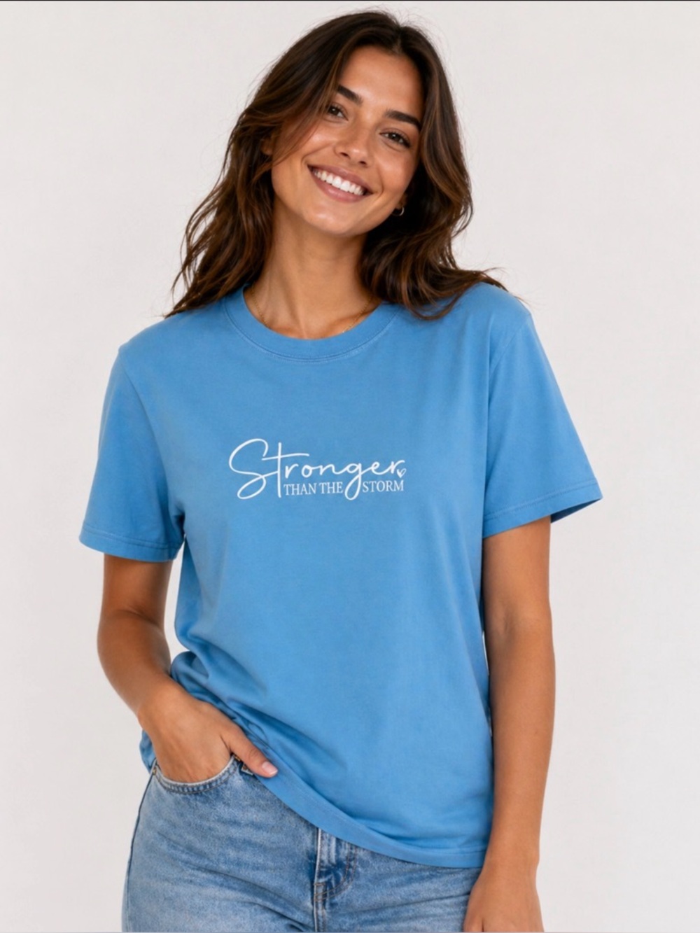 NWOT✨ Stronger Than The Storm Graphic Tee – Orca Brand ✨ - Picture 2 of 4
